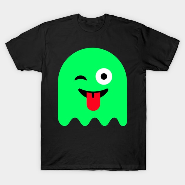 Ghost Green Glow T-Shirt by vo_maria